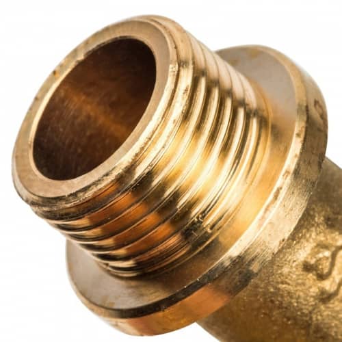 Купить Угольник Stout с упором SFT-0015-000038 3/8 дюйма с внутренней и наружной резьбой по низкой цене