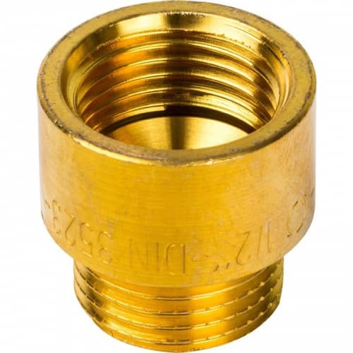 Купить Удлинитель Stout SFT-0001-001215 1/2 дюйма 15 мм с внутренней и наружной резьбой по низкой цене