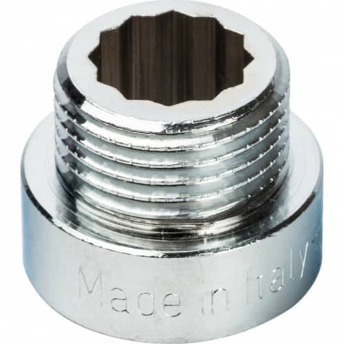 Купить Удлинитель Stout SFT-0002-001210 1/2 дюйма 10 мм хромированный с внутренней и наружной резьбой по низкой цене