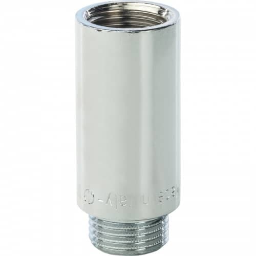 Купить Удлинитель Stout SFT-0002-001250 1/2 дюйма 50 мм хромированный с внутренней и наружной резьбой по низкой цене