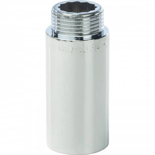 Купить Удлинитель Stout SFT-0002-003460 3/4 дюйма 60 мм хромированный с внутренней и наружной резьбой по низкой цене