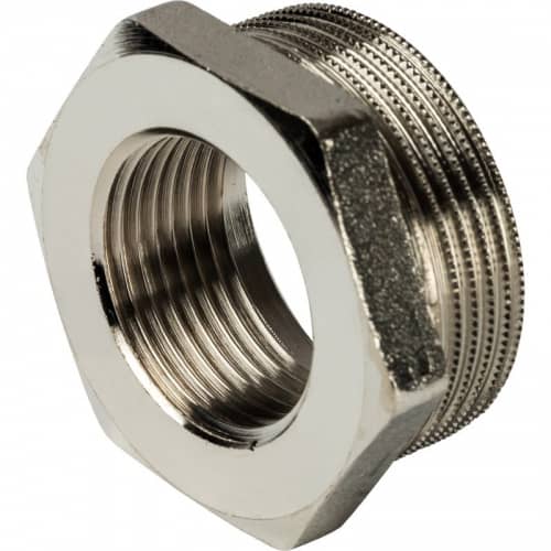 Купить Футорка Stout SFT-0029-001121 1 1/2х1 дюйм никелированная по низкой цене