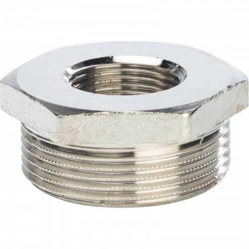 Купить Футорка Stout SFT-0029-000112 1х1/2 дюйма никелированная по низкой цене