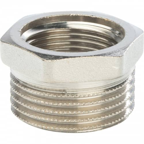 Купить Футорка Stout SFT-0029-000134 1х3/4 дюйма никелированная по низкой цене