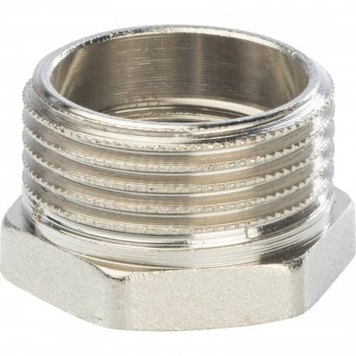 Купить Футорка Stout SFT-0029-000134 1х3/4 дюйма никелированная по низкой цене