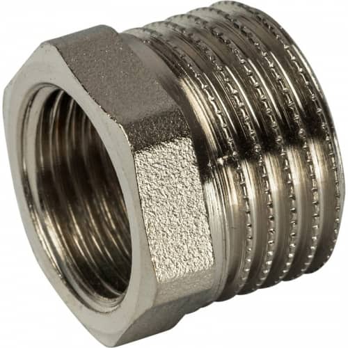 Купить Футорка Stout SFT-0029-001238 1/2х3/8 дюйма никелированная по низкой цене