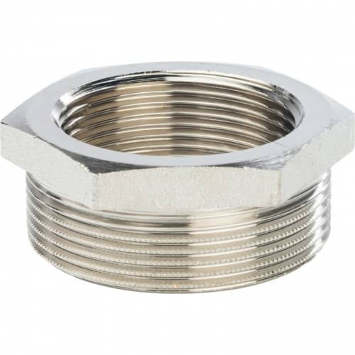 Купить Футорка Stout SFT-0029-002112 2х1 1/2 дюйма никелированная по низкой цене