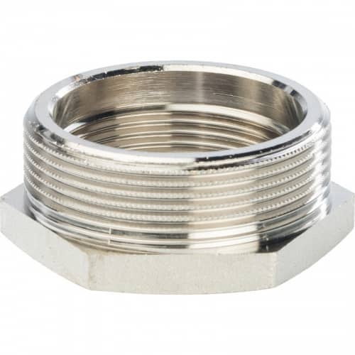 Купить Футорка Stout SFT-0029-002112 2х1 1/2 дюйма никелированная по низкой цене
