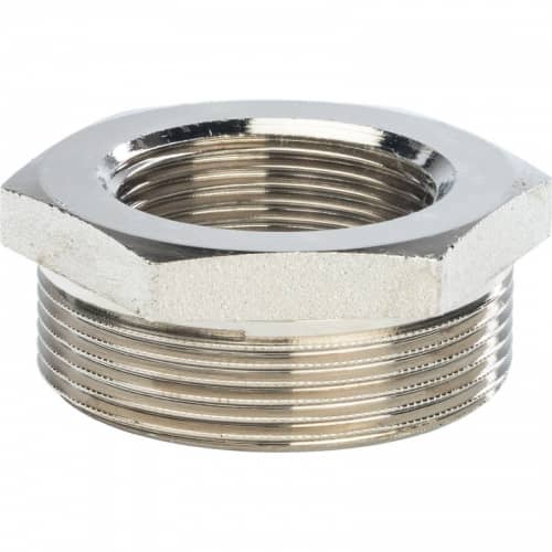 Купить Футорка Stout SFT-0029-002114 2х1 1/4 дюйма никелированная по низкой цене