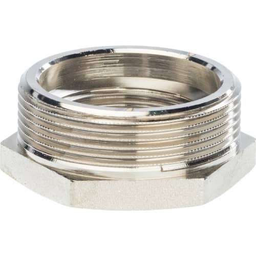 Купить Футорка Stout SFT-0029-002114 2х1 1/4 дюйма никелированная по низкой цене