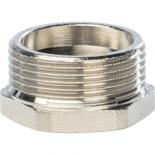 Купить Футорка Stout SFT-0029-000212 2х1/2 дюйма никелированная по низкой цене