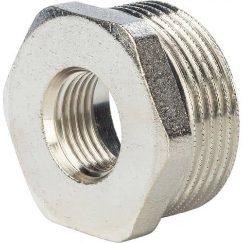 Купить Футорка Stout SFT-0029-000212 2х1/2 дюйма никелированная по низкой цене