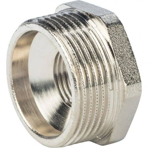 Купить Футорка Stout SFT-0029-000212 2х1/2 дюйма никелированная по низкой цене