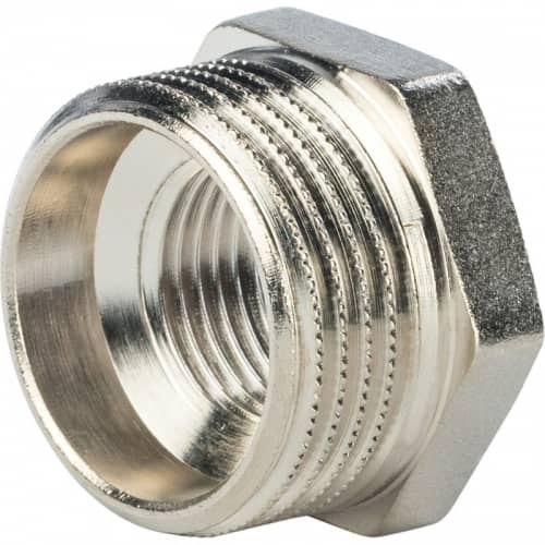 Купить Футорка Stout SFT-0029-000234 2х3/4 дюйма никелированная по низкой цене