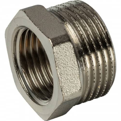 Купить Футорка Stout SFT-0029-003412 3/4х1/2 дюйма никелированная по низкой цене