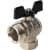 Купить Кран Stout шаровой SVB-0008-000020 полнопроходной угловой латунный американка по низкой цене