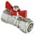 кран valtec шаровой vt.342.n.1604 редуцированный латунный Купить Кран Valtec шаровой VT.342.N.1604 редуцированный латунный по низкой цене