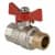 Купить Кран Valtec Base шаровой резьба НР/НР 3/4" VT.219.N.05 полнопроходной латунный по низкой цене