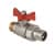 кран valtec base шаровой резьба нр/нр 3/4" vt.226.n.05 полнопроходной латунный с полусгоном Купить Кран Valtec Base шаровой резьба НР/НР 3/4" VT.226.N.05 полнопроходной латунный с полусгоном по низкой цене