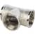 Купить Тройник Stout SFT-0020-000112 1 1/2 дюйма никелированный с внутренней резьбой по низкой цене