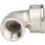 Купить Угольник Stout SFT-0014-000134 1х3/4 дюйма никелированный с внутренней резьбой по низкой цене