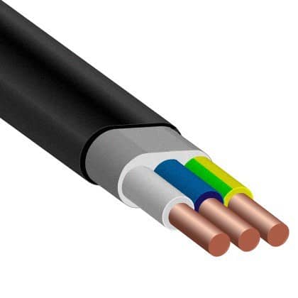 Купить Кабель РЭК-Prysmian ВВГнг-LS 3х1.5 плоский по низкой цене