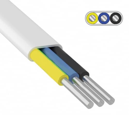 Купить Провод Rexant ГОСТ АПБВВ 3х2,5 200 м по низкой цене