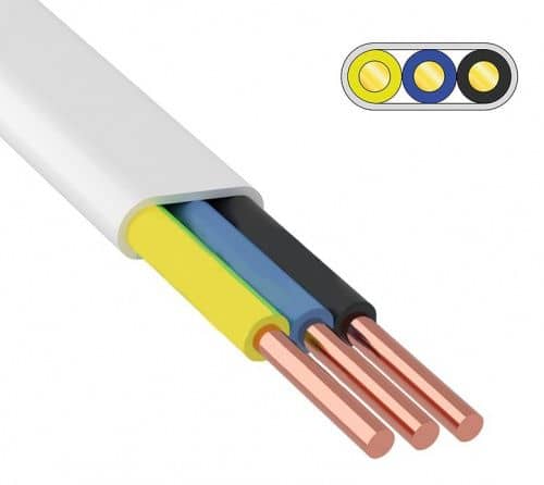 Купить Провод Rexant ГОСТ ПБВВ 3х1,5 100 м по низкой цене