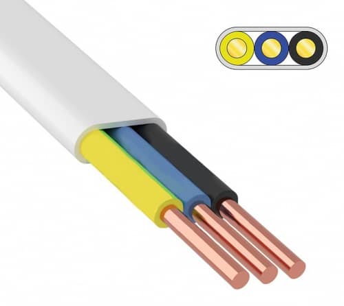 Купить Провод Rexant ГОСТ ПБВВ 3х2,5 100 м по низкой цене