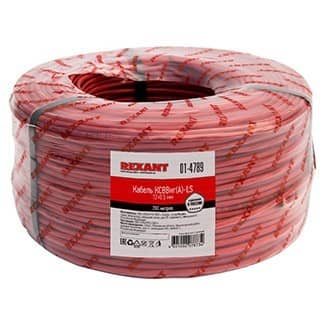 Купить Кабель Rexant сигнальный KСВВнг(А)-LS 12х0,5 бухта 200 м по низкой цене