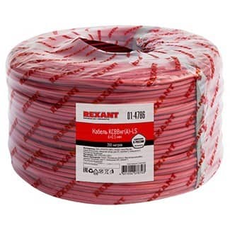 Купить Кабель Rexant сигнальный KСВВнг(А)-LS 6х0,5 бухта 200 м по низкой цене