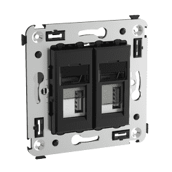 Купить Устройство зарядное USB DKC 4402543 Avanti Черный квадрат по низкой цене
