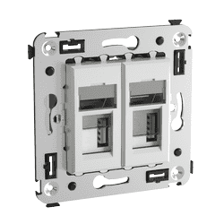 Купить Устройство зарядное USB DKC 4400543 Avanti Белое облако по низкой цене