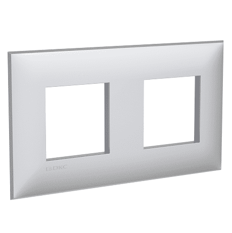 Купить Рамка DKC 4404904 Artlebedev Avanti Закаленная сталь двухместная по низкой цене