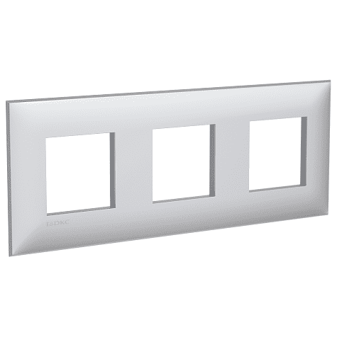 Купить Рамка DKC 4404906 Artlebedev Avanti Закаленная сталь трехместная по низкой цене