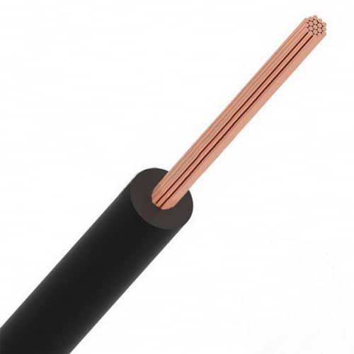 Купить Провод Rexant ГОСТ ПуГВ (ПВ-3) 1х0,5 черный 1000 м по низкой цене