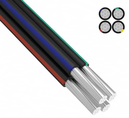 Купить Провод Rexant ГОСТ СИП-4 4х25 100 м по низкой цене