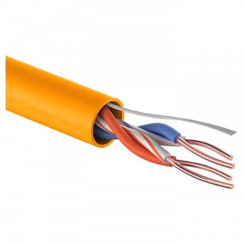 Купить Кабель PROconnect Rexant сетевой UTP 2PR 24AWG CAT5e нг(А)-HF LSZH бухта 305 м по низкой цене