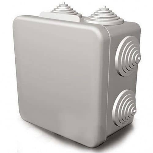Купить Коробка Gusi С3В108 Евро серая IP54 распределительная 100х100х55 мм по низкой цене