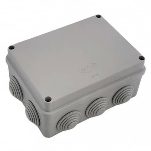 Купить Коробка Gusi С3В1510 Евро серая IP55 распределительная 150х110х70 мм по низкой цене