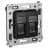 Купить Розетка DKC 4402364 Avanti RJ-45 5e компьютерная экранированный двухместный Черный квадрат по низкой цене