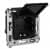 розетка dkc 4402013 avanti 2p+e одноместная с заземлением и защитными шторками с крышкой черный квадрат Купить Розетка DKC 4402013 Avanti 2P+E одноместная с заземлением и защитными шторками с крышкой Черный квадрат по низкой цене