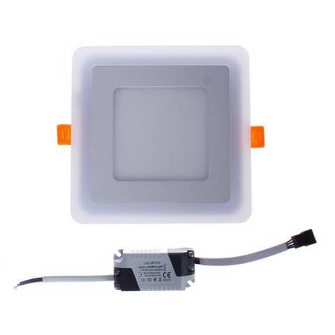 Купить Светильник Gauss Backlight BL121 3+3W 4000K светодиодный 105х105 мм по низкой цене
