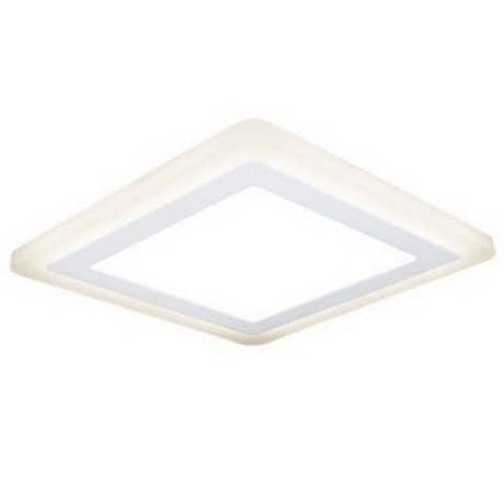 Купить Светильник Gauss Backlight BL124 12+4W 3000K светодиодный 190х190 мм по низкой цене