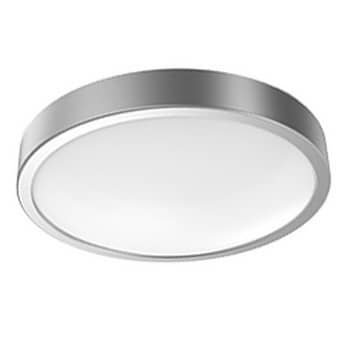 Купить Светильник Gauss круглый серебро LED IP20 18W 2700К светодиодный по низкой цене