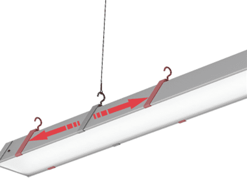 Купить Светильник Ledeffect Ритейл 0439 проходной светодиодный 1445х113,4х111 мм по низкой цене