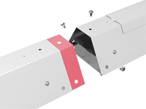 Купить Светильник Ledeffect Ритейл 0439 проходной светодиодный 1445х113,4х111 мм по низкой цене