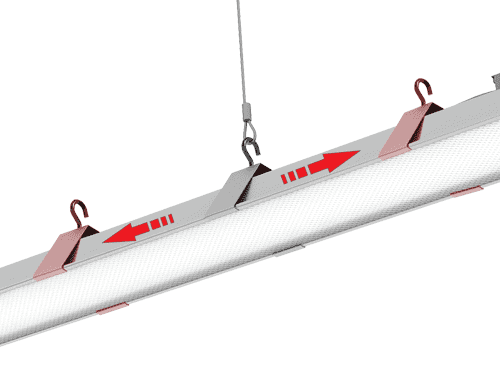 Купить Светильник Ledeffect Ритейл Лайт 0736 одиночный светодиодный 1443х110х92 мм по низкой цене