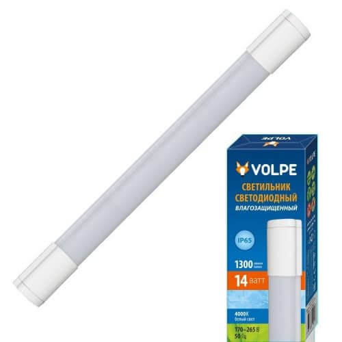 Купить Светильник Volpe ULT-Q218 14W/NW IP65 White светодиодный накладной по низкой цене