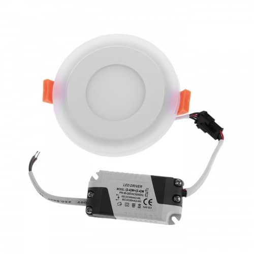 Купить Светильник Gauss Backlight BL114 3+3W 3000K светодиодный D105 по низкой цене